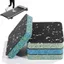 CATIYAHA Walking Pad Khối Incline, Đế xốp Cao su cường độ cao Máy chạy bộ Incline Riser Blocks, Nâng cấp Uphill Huấn luyện hấp thụ sốc Thảm tập thể dục