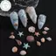 PUSKY Nail Art Khuôn Silicon Mềm Vỏ Conch Khuôn 3D Silicon Khắc Đại Dương Phong Cách DIY Thiết Kế Móng Tay Mẫu Phụ Kiện Móng Tay Cho Salon VN