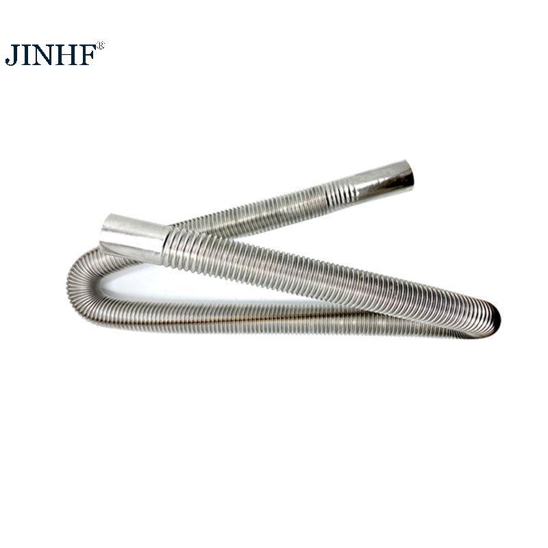 JINHF 60-300cm Máy sưởi đỗ xe không khí Ống xả bằng thép không gỉ Ống thông khí có kẹp ống cho máy sưởi ô tô HOT