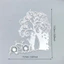 Cặp Đôi Cây Xe Đạp Kim Loại Thép Carbon Cắt Khuôn Thêu Sò Dập Nổi Khắc Bản Mẫu DIY Album Ảnh Thiệp Chúc Mừng Cắt Chết Giấy Thủ Công Dụng Cụ