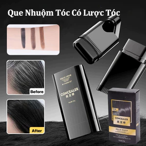 Que Nhuộm Tóc Có Lược Tóc,chống thấm nước lâu trôi,che phủ nhanh màu tóc,Không Dễ Phai Màu,có răng lược tích hợp