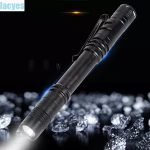 Đèn bút mini LACYES cầm tay, siêu sáng, có kẹp, dùng làm đèn làm việc/khẩn cấp