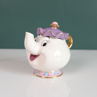 Bộ ấm pha và cốc thanh lịch, cao quý, dùng cho trà đen/xanh/hoa