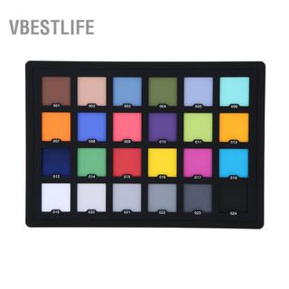 VBESTLIFE Kiểm tra thẻ 24 màu VBESTLIFE Professional để hiệu chỉnh kỹ thuật số vượt trội