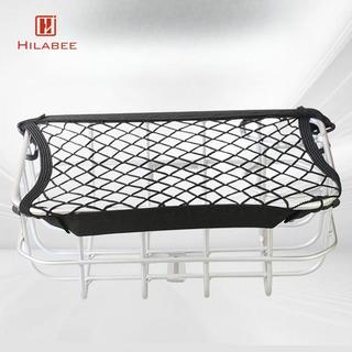 Hilabee Giỏ xe đạp lưới co giãn đa năng, phù hợp cho xe máy và xe cắm trại