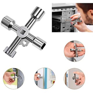 Chìa khóa đa kích thước chữ thập/tam giác Chìa Khóa Đa Năng, Đa Kích thước Cruciform, Tam Giác, Lỗ Vuông