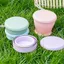 Cốc có thể thu vào BORAGETE, Cốc silicon có thể gập lại 200ml bằng silicon, Cốc nước thực tế có nắp Cốc uống nước di động Cắm trại