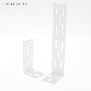Nuanyangone.vn 1 / 2 Cái Giá Treo Tường Chất Lượng Cao Phụ Kiện Phần Cứng Cho Rèm Điện Tử Đơn / Đôi Đường Sắt Bên Gắn Chân Đế Theo Dõi Cực Mới
