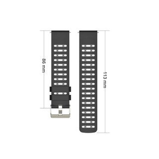 Dây đeo silicon thể thao thời trang 20mm / 22mm cho COROS PACE 4 3 2 / APEX 2 Pro 42mm 46mm