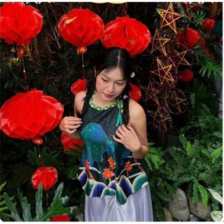 【COD】Đèn lồng giấy đỏ treo may mắn, bộ 10 chiếc tiện lợi, biến không gian sống thành khung cảnh lễ hội ấm cúng.