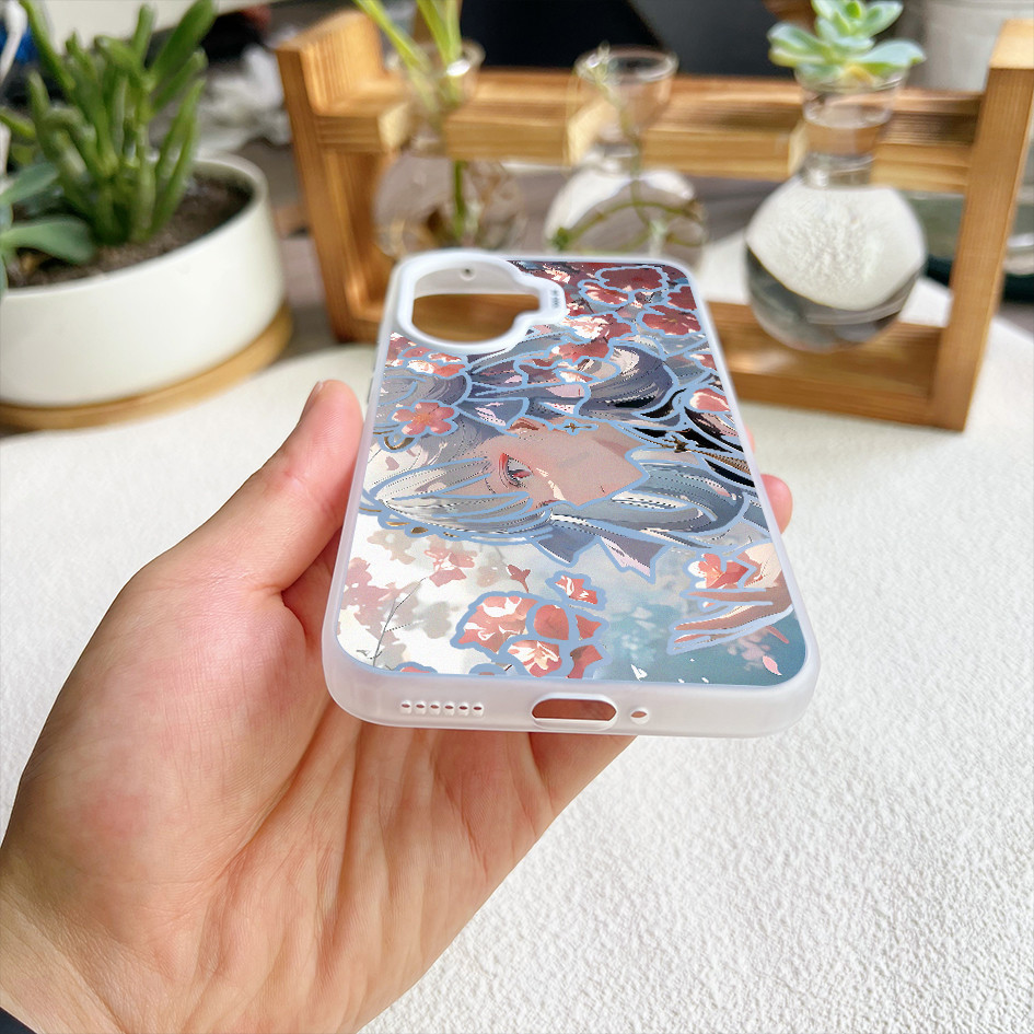Dành Cho POCO X7 X6 X5 F8 Ultra F8 Pro F7 F6 Pro F5 Sóng Gió _ Jinhsi Micro Matte Vỏ Điện Thoại Cứng Chống Sốc POCO Cover