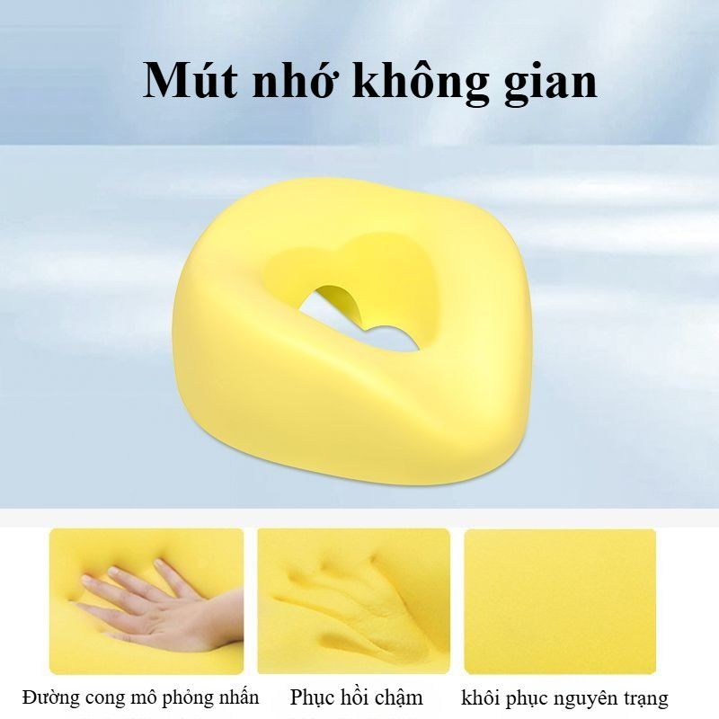 Face Down Gối Thở Công, Công thái học Memory Foam, Hỗ trợ massage mặt & cổ toàn diện, Cho Thẩm Mỹ Viện