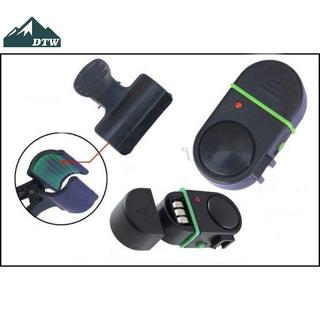 DTW Cảnh Báo Âm Thanh Đèn LED Kẹp Cần Câu Cá Ngoài Trời Dụng Cụ Câu Cá Thể Thao