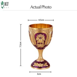 Cốc rượu Chalice cổ điển Phong cách Châu Âu Cốc kim loại cổ điển để làm quà tặng lễ hội tân gia