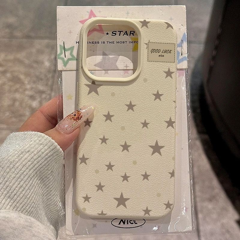 Mặt lưng iPhone 17/16/15/14 với hoa văn tuyết trăng đầy màn hình, bộ 3 chiếc cho các mẫu điện thoại 13/12/11, hỗ trợ 78p