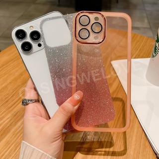 Ốp Điện Thoại Cho POCO M8 Pro 5G 4G 2026 Lấp Lánh Silicon Trong Suốt Vỏ Bảo Vệ Ống Kính Máy Ảnh Ốp Lưng Chống Sốc