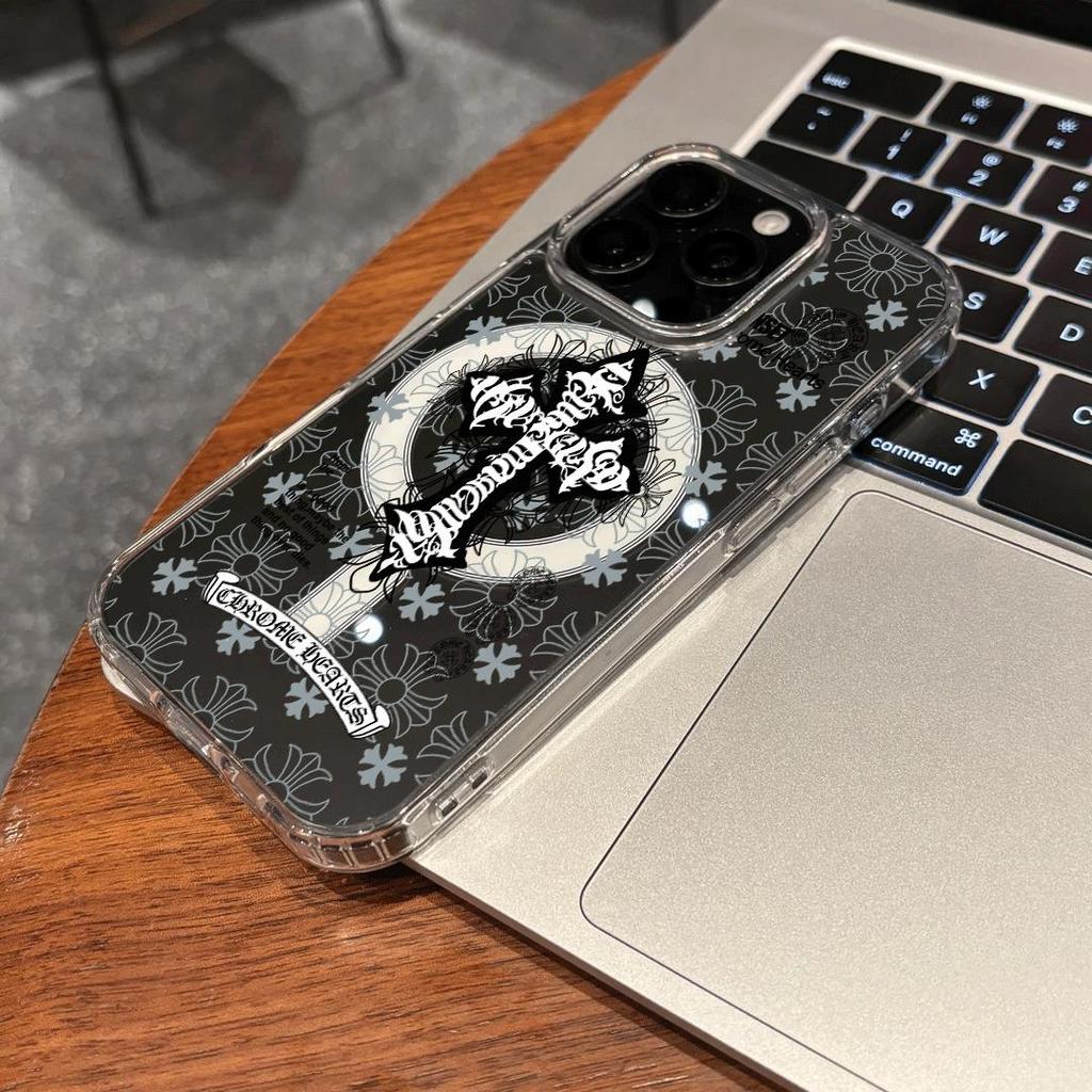 Khóa lưng cổ điển phù hợp với iPhone 17 Pro Max/16, vỏ điện thoại mới 15, vỏ hút từ 14, 13/12/11