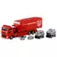 TAKARA TOMY Tomica Long Type Tomica No. 121 Ichihara City Fire Department Scrum Force Mini Car Toy, for ages 3 and above.