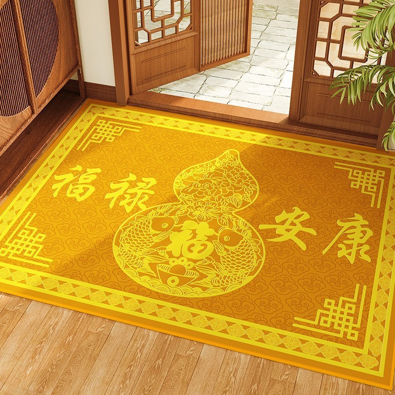 Thảm cửa Todo vàng hướng Tây, không rửa, lau sạch bụi bẩn NWF1