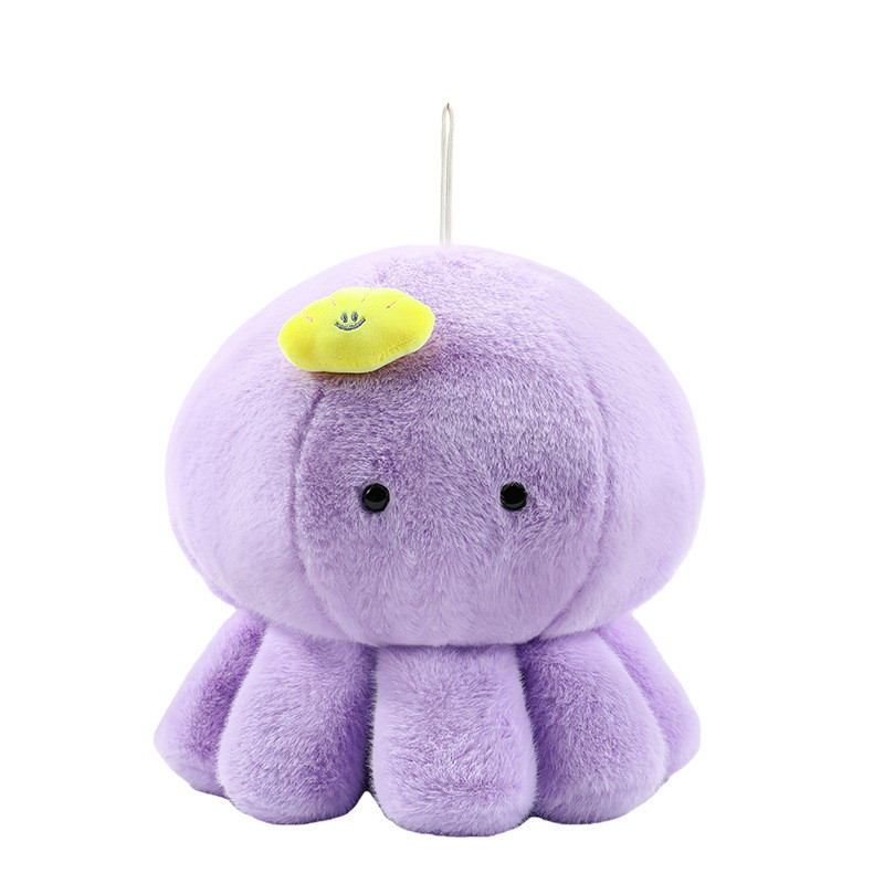 SQ5 Bạch Tuộc Dễ Thương Plushie Thạch Cá Đồ Chơi Nhồi Bông Mềm Cuddle Gối Đồng Hành Sang Trọng Búp Bê QS5