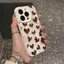 Light Brown Leopard Print cho iPhone 16 trường hợp iPhone 14promax All Inclusive 15Plus Cá tính 13 Mới
