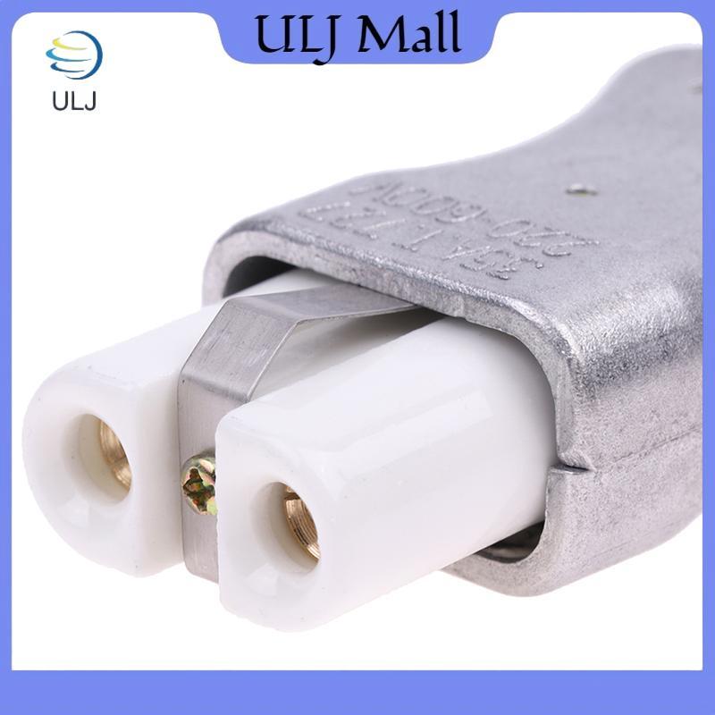 ULJ Mới 6mm IEC C8 Gốm Dây Công Nghiệp Soet Cắm Nhiệt Độ Cao Nam Nữ Kết Nối Lò Nướng Điện Ổ Cắm Điện 35A.
