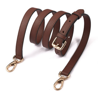 Dây đeo túi da thật họa tiết vải thiều, có thể điều chỉnh, dài 110-130cm, cho túi xách, túi đeo chéo