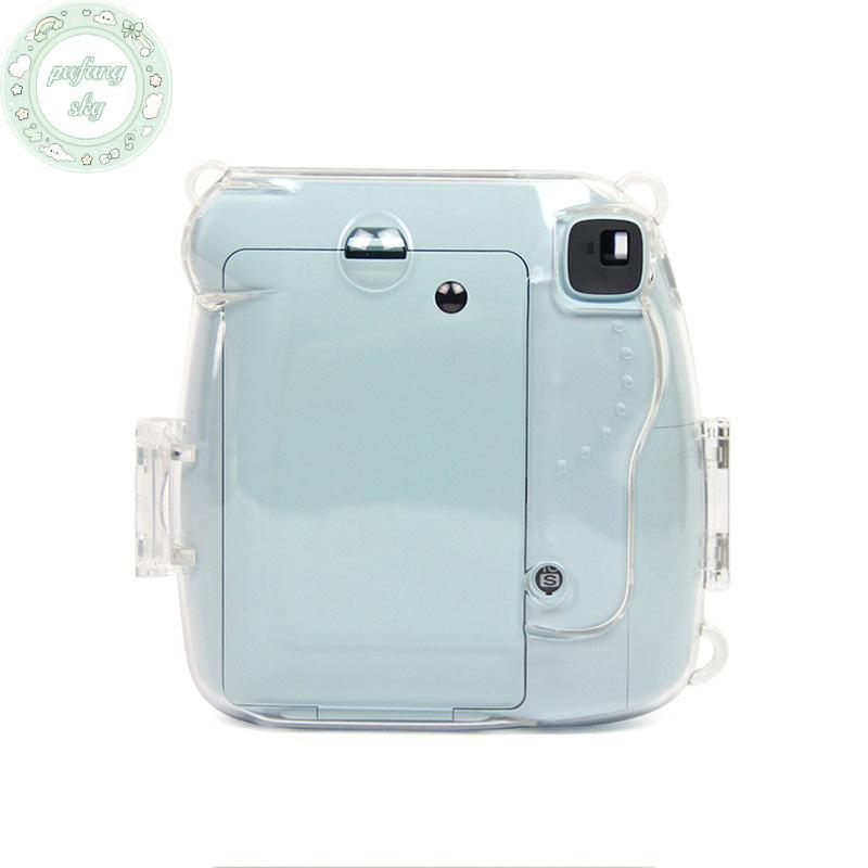 PUSKY Fujifilm Instax Mini 8 / 8 + 9 Phim Máy Ảnh Tức Thì Trong Suốt Vỏ Cứng Túi Vỏ VN