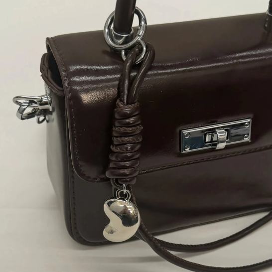 ANCO 2026 Phong cách mới Vintage nhỏ vuông túi xách nữ đơn vai nghiêng túi xách