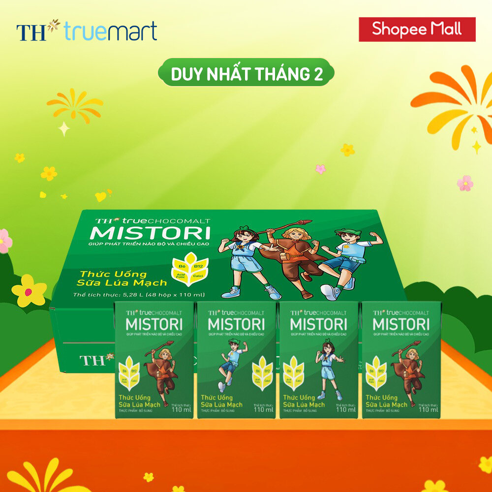 [Livestream] Thùng thức uống sữa lúa mạch TH true CHOCOMALT MISTORI ...