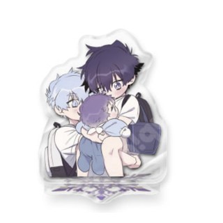 Tăng Về Bạn Đứng Anime Móc Khóa Lee Ui-ryeong Cha Gyeong-ho Nam Móc Chìa Khóa Dành Cho Nữ Hoạt Hình Acrylic Móc Khóa Mặt Dây Chuyền