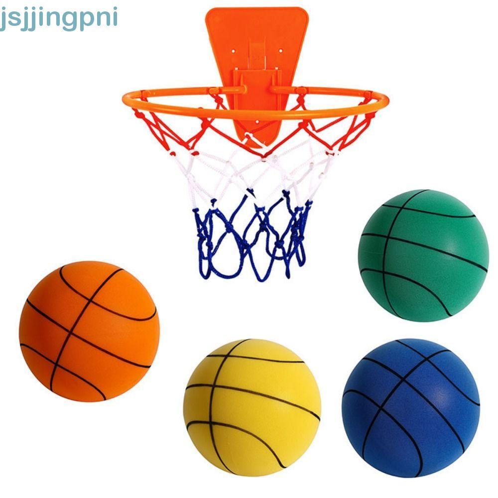 Bóng rổ tập luyện im lặng JSJJING, Bóng tắt tiếng nảy Decibel thấp 18cm / 22cm / 24cm, Quà tặng Giáng sinh Bọt mật độ cao Bóng câm chống va đập cao Quà tặng trẻ em
