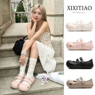 XIXITIAO Giày Mary Jane Cho Nữ Kiểu Dáng Mới Xuân/Hè 2026 Thời Trang Giày Búp Bê Nghỉ Dưỡng