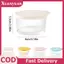 XUAN Lò Vi Sóng An Toàn Tròn Hộp Bảo Quản Thực Phẩm Cao Borosilicate Thủy Tinh Cọc Kín Bình Tủ Lạnh Trái Cây Rau Bảo Quản Bình VN
