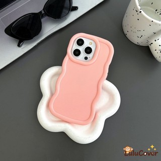 Ốp Điện Thoại Macaron Pastel Dễ Thương Cho Samsung Galaxy A54 A53 A25 A52 A52s A51 M40s A50 A50s A30S A35 A36 A56 A34 A33 A32 A31 Vỏ Màu Ngọt Ngào Khung Sóng Đơn Giản Thời Trang Hàn Quốc