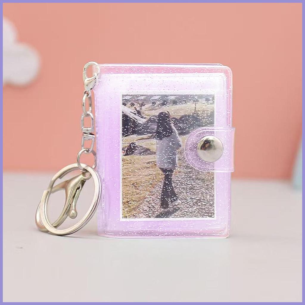 Album Móc Khóa 24 Túi Mini Hình Chất Kết Dính Trong Suốt Túi Di Động Mặt Dây Chuyền Cho Trẻ Em Ví Ba Lô Người Lớn Nam mueadsyvn