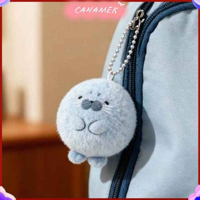 CANAMEK Hoạt Hình Dễ Thương Mũm mĩm Cói Búp Bê Mặt Dây Chuyền Sang Trọng Móc Khóa Dễ Thương Bapa Treo Phụ Kiện Trang Trí Quà Tặng CSF