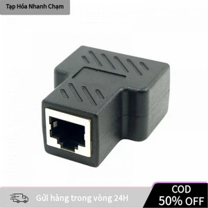 【COD】Đầu nối mạng RJ45，dễ dàng sử dụng mà không cần công cụ đặc biệt， giúp kéo dài khoảng cách mạng linh hoạt.