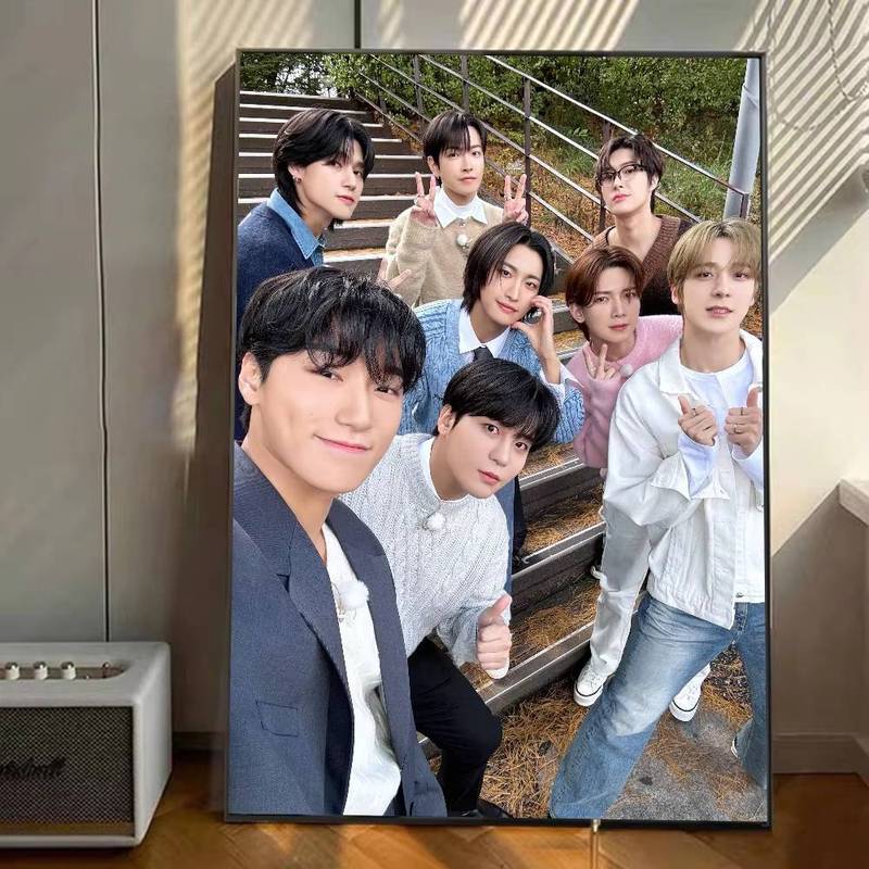 ENHYPEN Kpop Canvas Poster Không Khung Nghệ Thuật Trang Trí Tường Cho Trang Trí Phòng Gia Đình