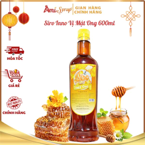 Siro Inno Vị Mật Ong Nguyên Liệu Pha Chế 600ml Ngọt Dịu Tự Nhiên, Lý Tưởng Pha Chế Và Làm Bánh