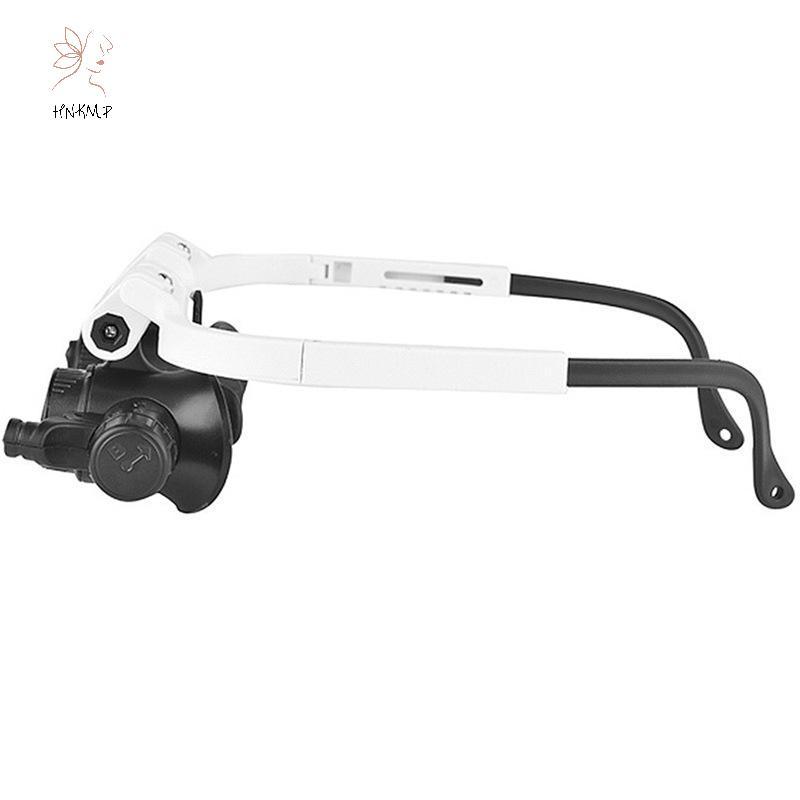 Kính lúp đa năng HNPKM với đèn LED, độ phóng đại 8X/15X/23X - Phù hợp cho việc chế tác đồ trang sức, quan sát thiên văn và đọc sách.