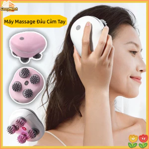 Máy Massage Đầu Cầm Tay Mini Cao Cấp – Chống Nước IPX7 , Kích Thích Mọc Tóc , Thư Giãn Da Đầu