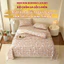 Bộ Chăn Hè Ga Chần Cotton Lụa 5 món tặng kèm vỏ ôm Memminbedding phong cách Hàn Quốc nhẹ nhàng