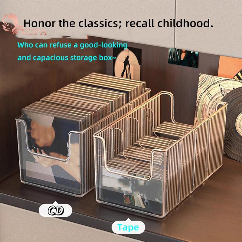 Giá đựng đĩa CD & Vinyl để bàn KOPA - Hộp đựng Album trưng bày băng từ tính VN
