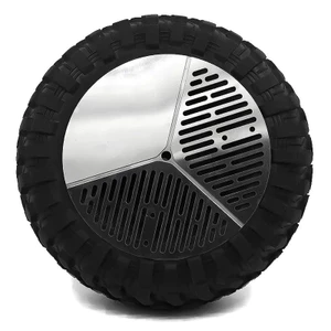 Vỏ bọc bánh xe dự phòng bằng thép không gỉ / thép cho xe theo dõi 1 / 10 RC trxs trx-4 TRX 4 bảo vệ phụ kiện xe hơi
