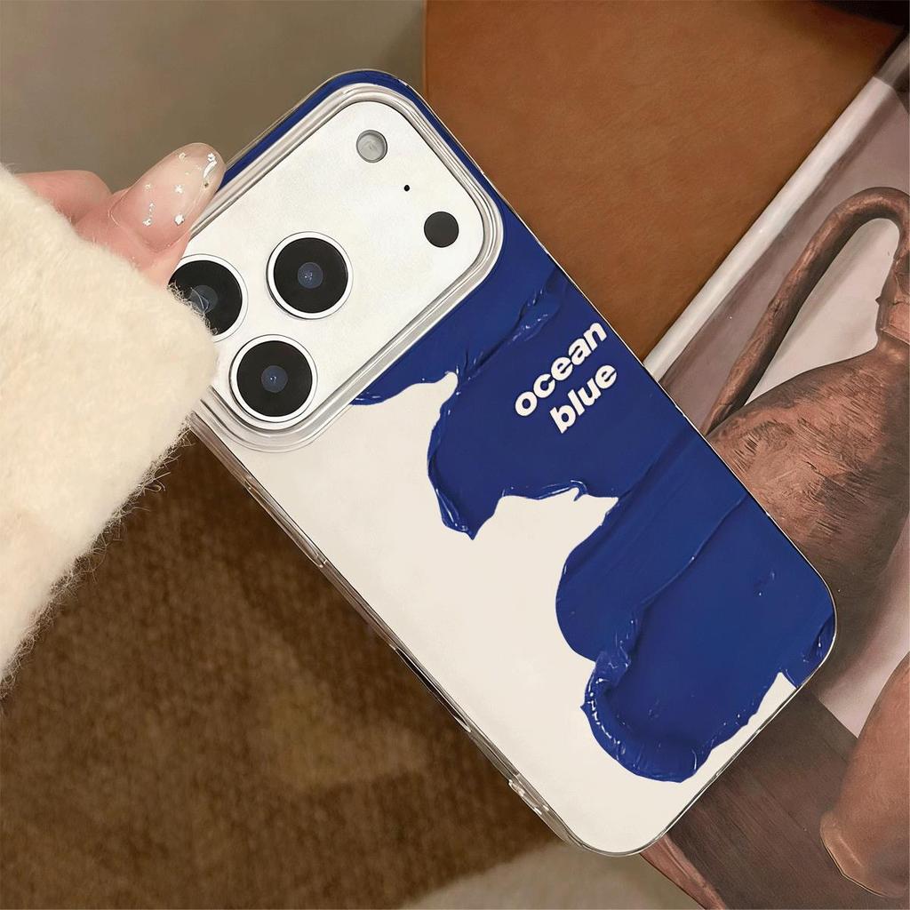 Deepsea Blues cho 16 trường hợp iPhone 17Air hai lớp trường hợp 14 13 11Pro