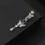 Bụng giả bướm sụn bông tai kẹp body piercing - Mina - Trang sức thời trang
