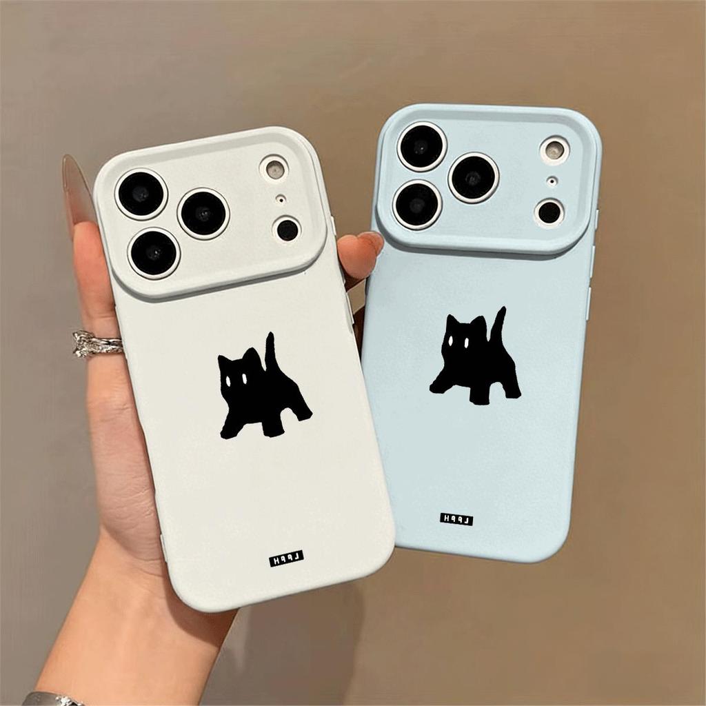 Tinh khiết trắng tối giản dòng cho 16 trường hợp iPhone 17Air gạo nếp trường hợp 14 13 11Pro