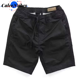 Quần short nam mới mùa hè, chất liệu cotton, thiết kế dây rút