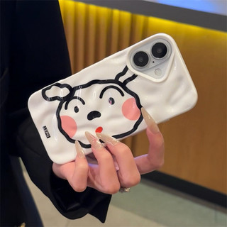 Ốp lưng iPhone 17 16 15 14 13 12 11 ProMax XR XS Max 7 8 Plus Shin-chan Họa tiết dễ thương Ốp lưng điện thoại Dẻo mềm